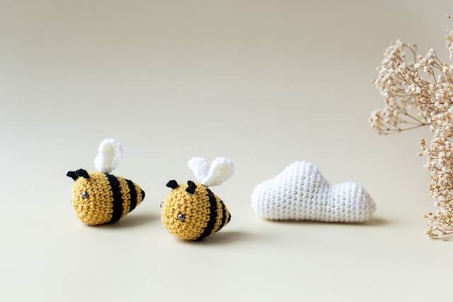 Bees in the clouds