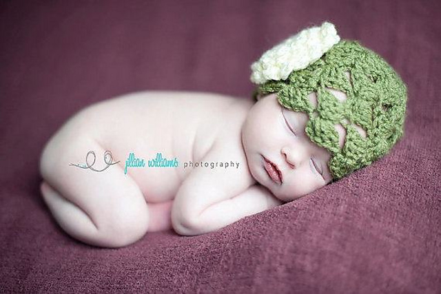 Little miss lace beanie