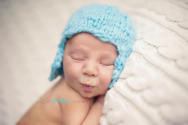 Handspun bomber earflap hat
