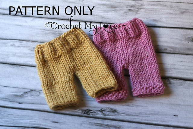 knitty short pants