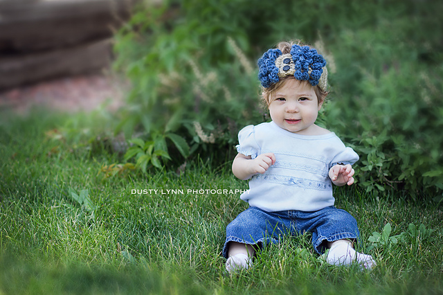 Oh baby ruffle head wrap