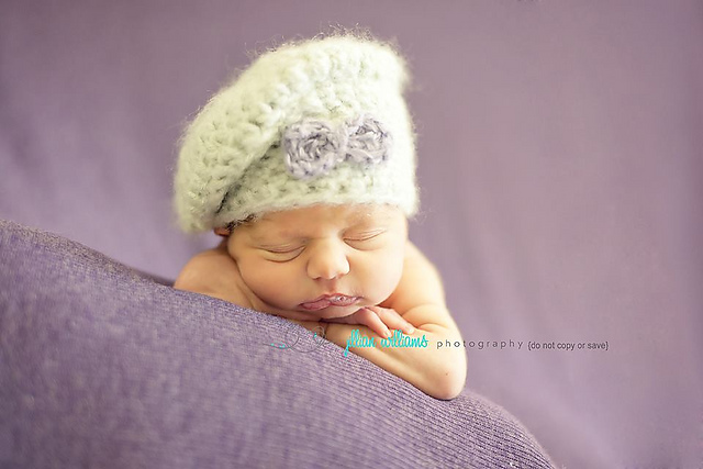 baby girl slouch hat