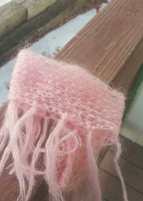 Not knit infinity scarf