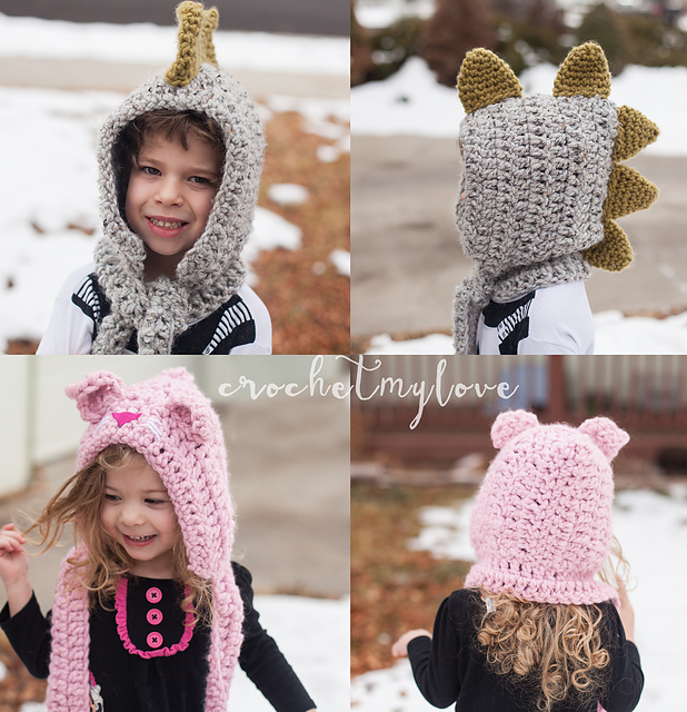 Hooded scarf