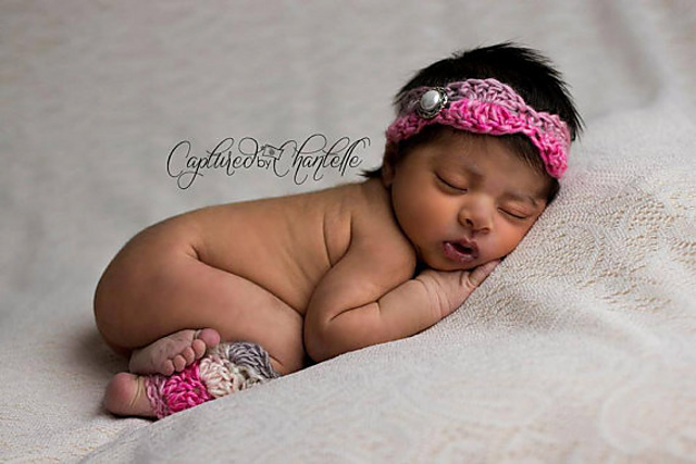 shelly leggies and scallop headband