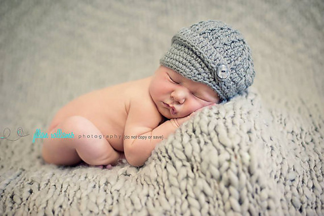 Little Boy Newscap Hat