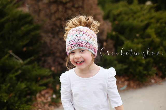 Messy Bun Hat