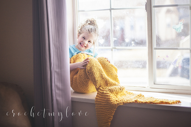 Knit Mermaid tail