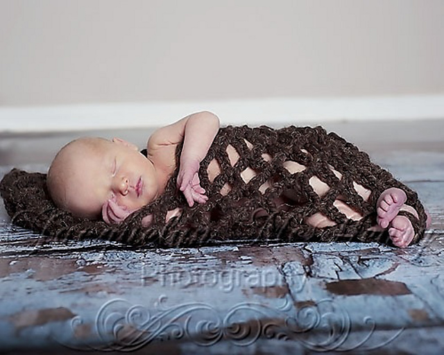 Rope cocoon - Newborn size