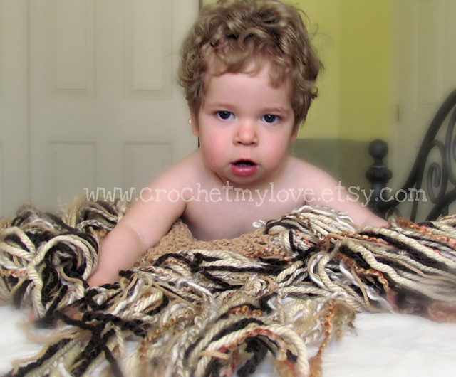 fringe blanket photography prop