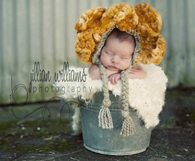 Giant Sunflower Petal hat
