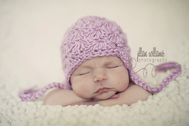 Shell earflap pattern