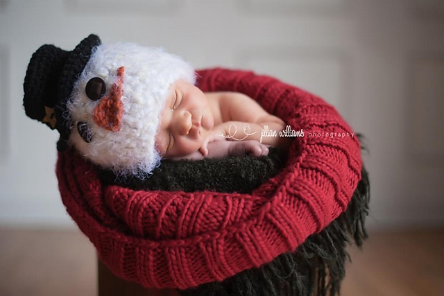Top hat snowman
