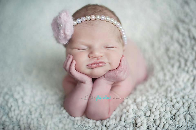 Pearly girly headband