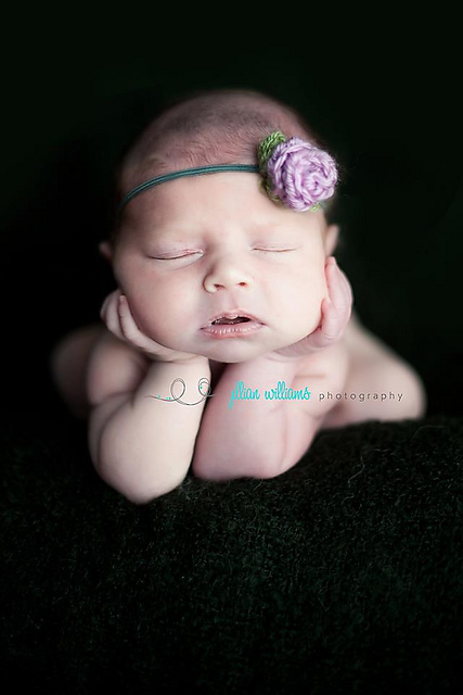 Dainty rose headband