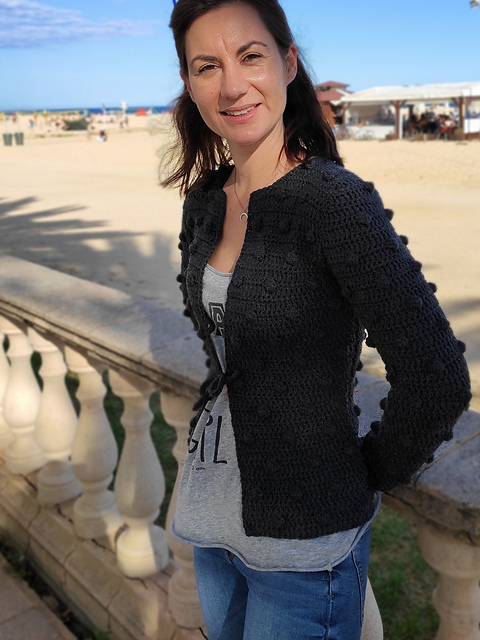 Hermione bobble cardigan