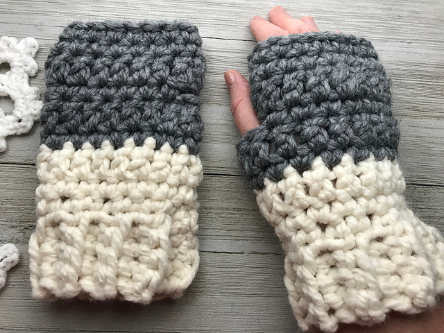 Winter Cozy Fingerless Gloves