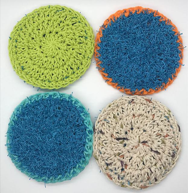 Two Sided Dish Scrubby