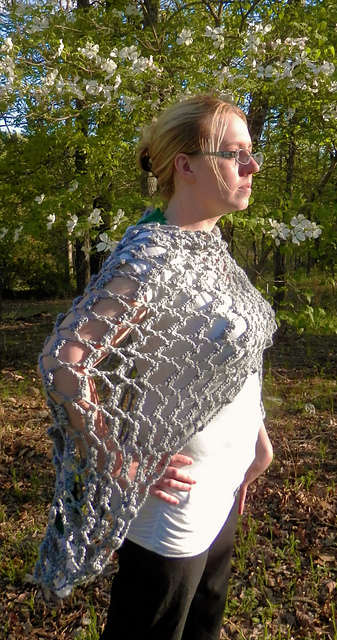 CGOA Anniversary Chain Link Shawl