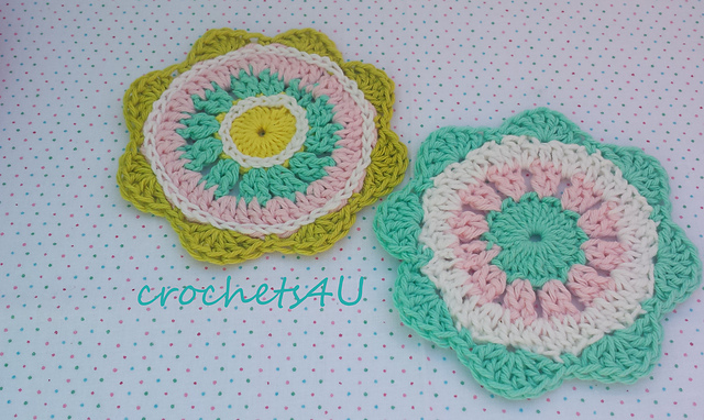 colorful coaster