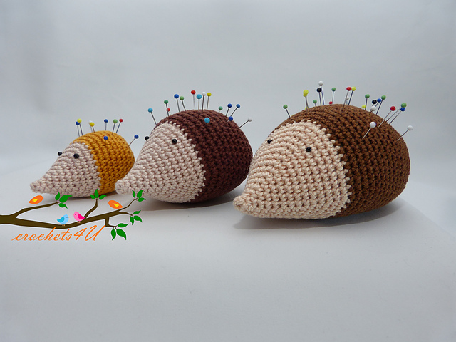 hedgehog pin cushion