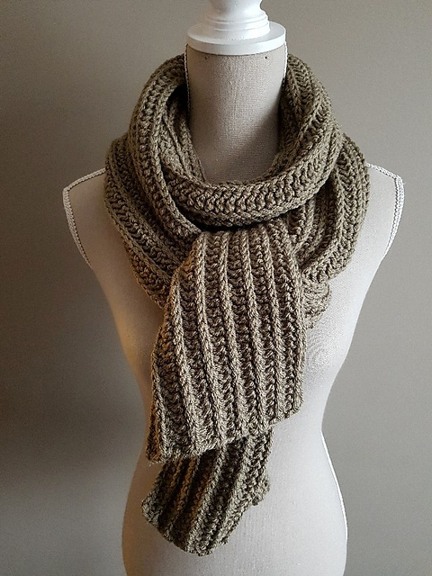 crochet scarf