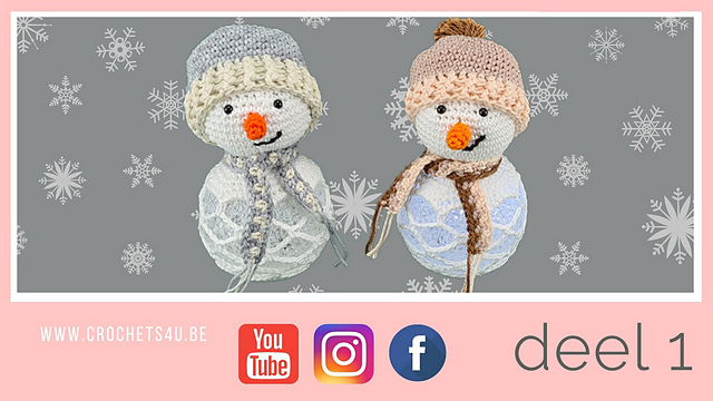 snowman around LED-light