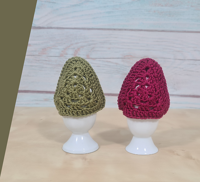 egg cozy granny triangle