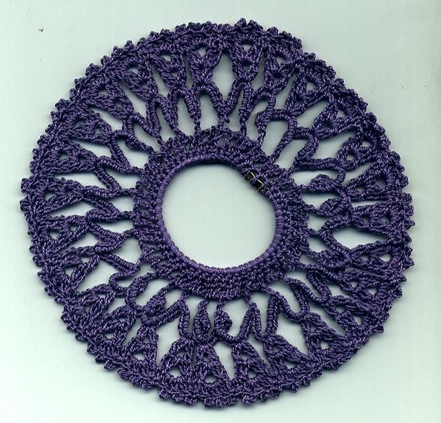 Sarah's Lacy Scrunchie