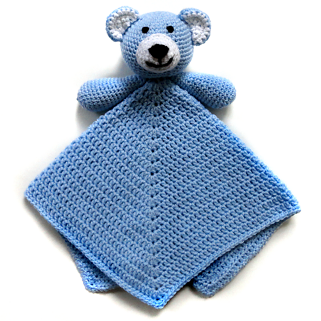 Teddy Bear Security Blanket
