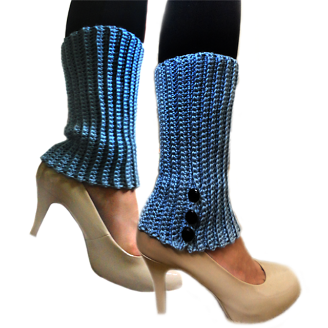 Ridged Leg Warmers