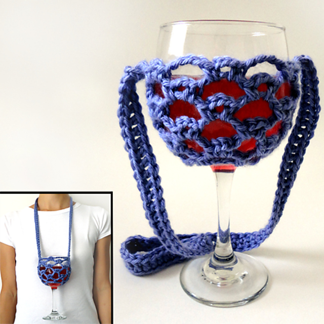 Lanyard Wine Glass Holder