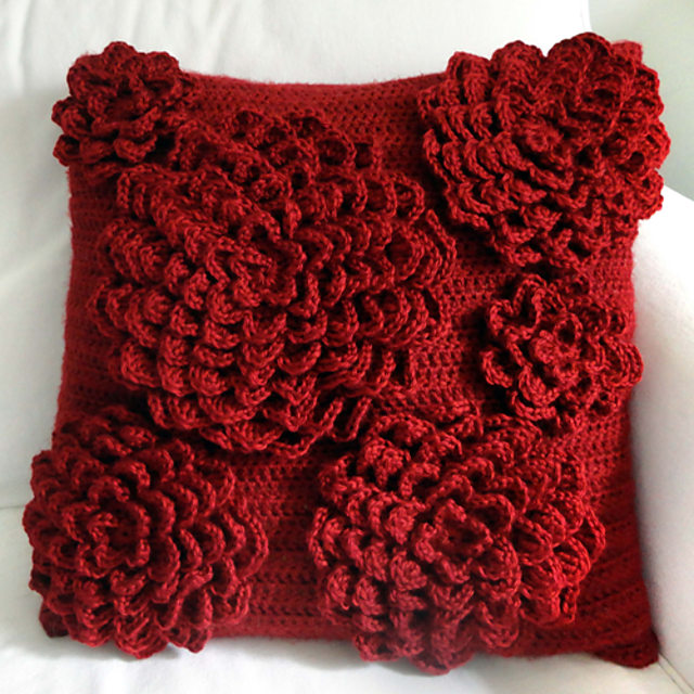 Multi Flower Pillow Cover