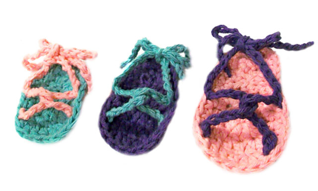 Link Strap Baby Sandals - 3 Sizes