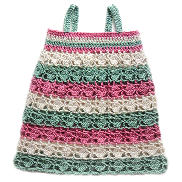 Circles and Stripes Baby Dress