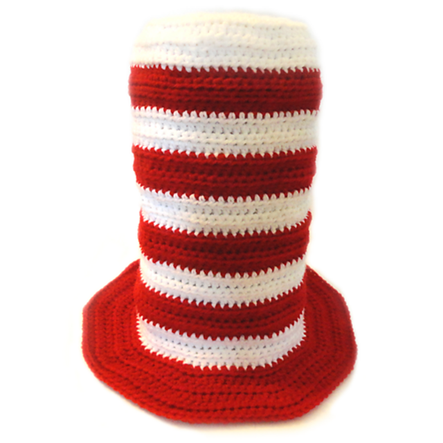 Striped Top Hat
