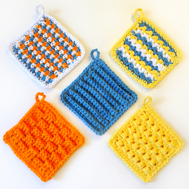 Square Scrubbie Set