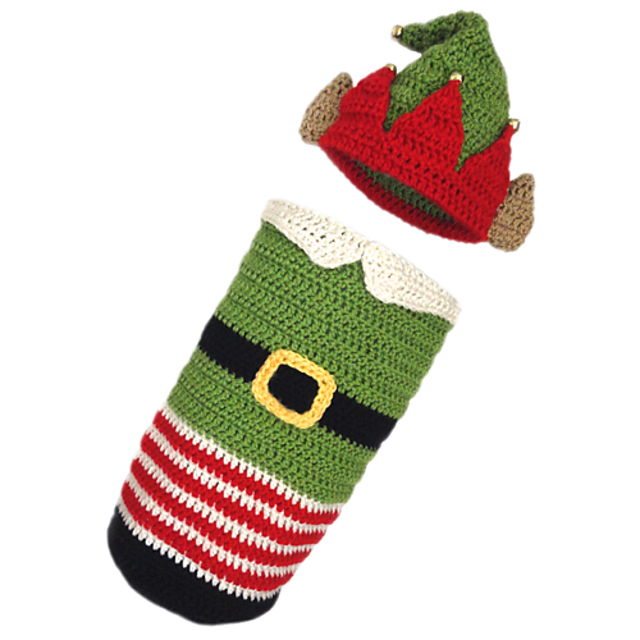 Elf Baby Cocoon with Hat