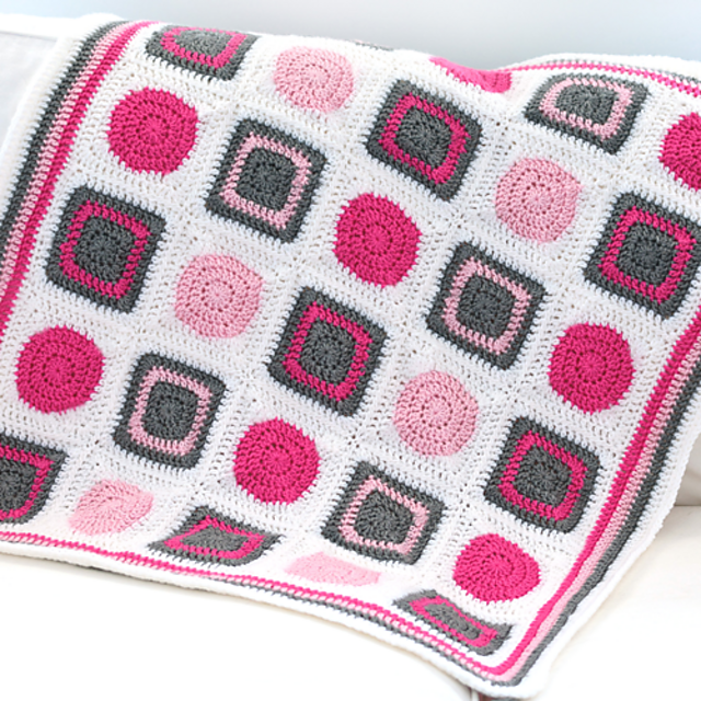 Circles and Squares Blanket