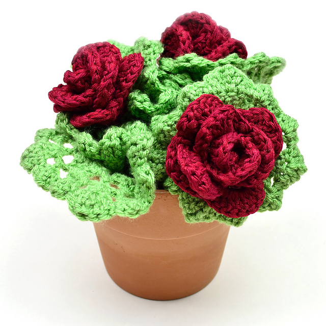 Rose Bush Scrubbie Set