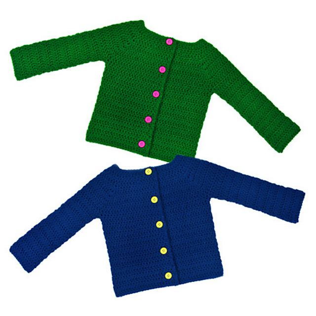 Classic Children Cardigan Sweater
