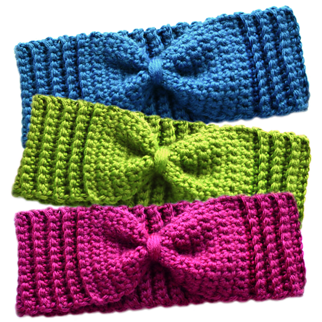 Subtle Bow Ear Warmers