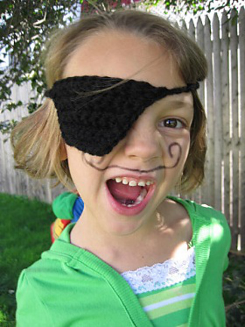 Argh Me Matey Pirate Eye Patch