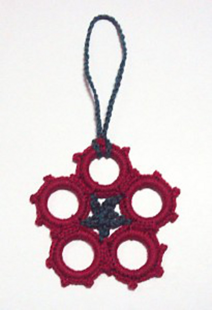 Star in a Flower Ornament