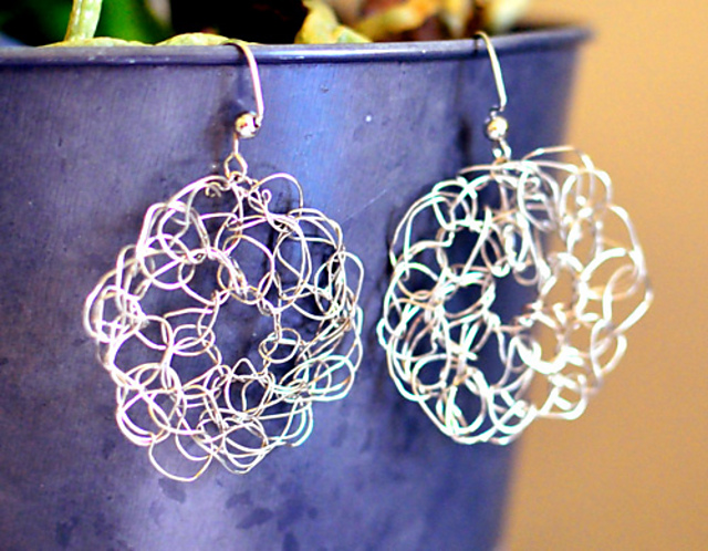 Circle Wire Earrings