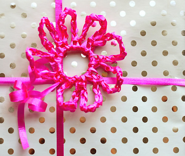 Curling Ribbon Flower