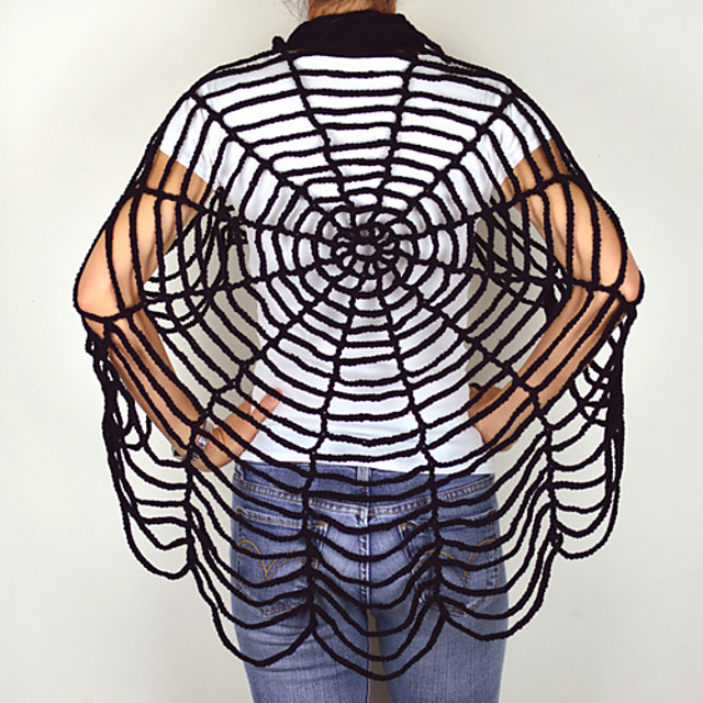 Spider Web Shawl