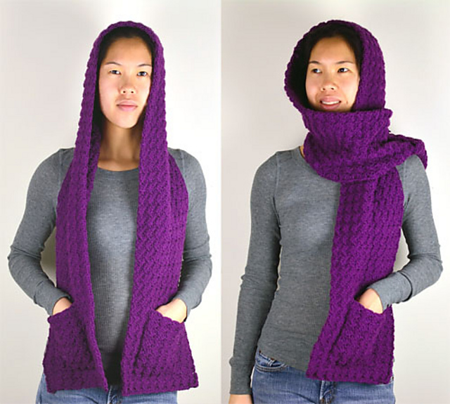 Cozy Hooded Scarf