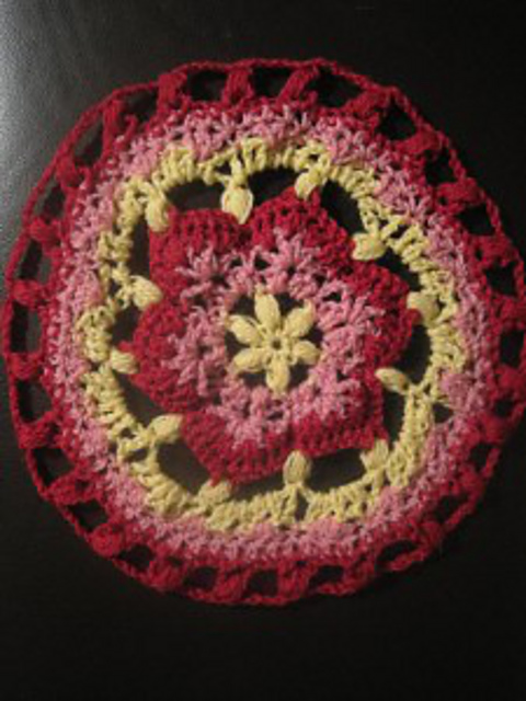 Longing for Spring Doily