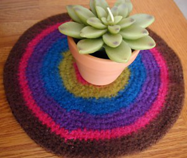 Felted Circle